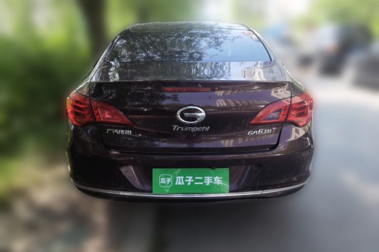 Used GAC Trumpchi GA6 2016 235T Manual Comfort Edition Rear