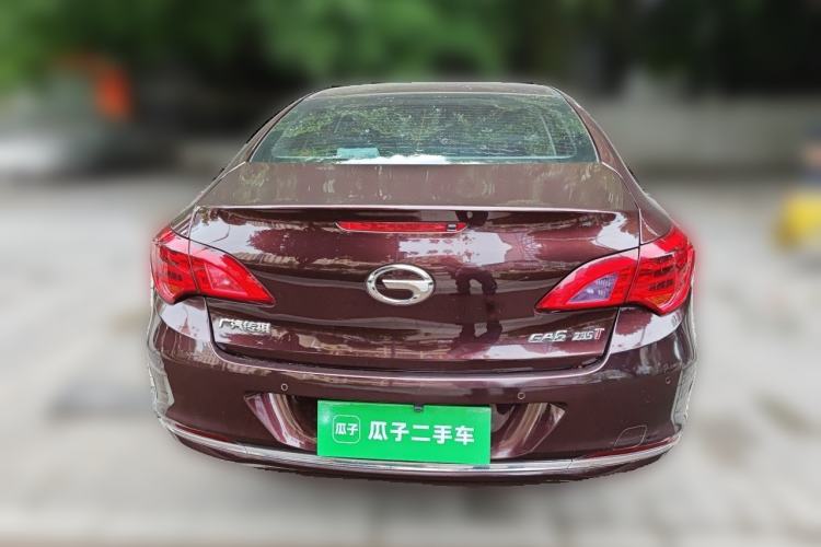 Used GAC Trumpchi GA6 2016 235T Manual Elite Edition Rear