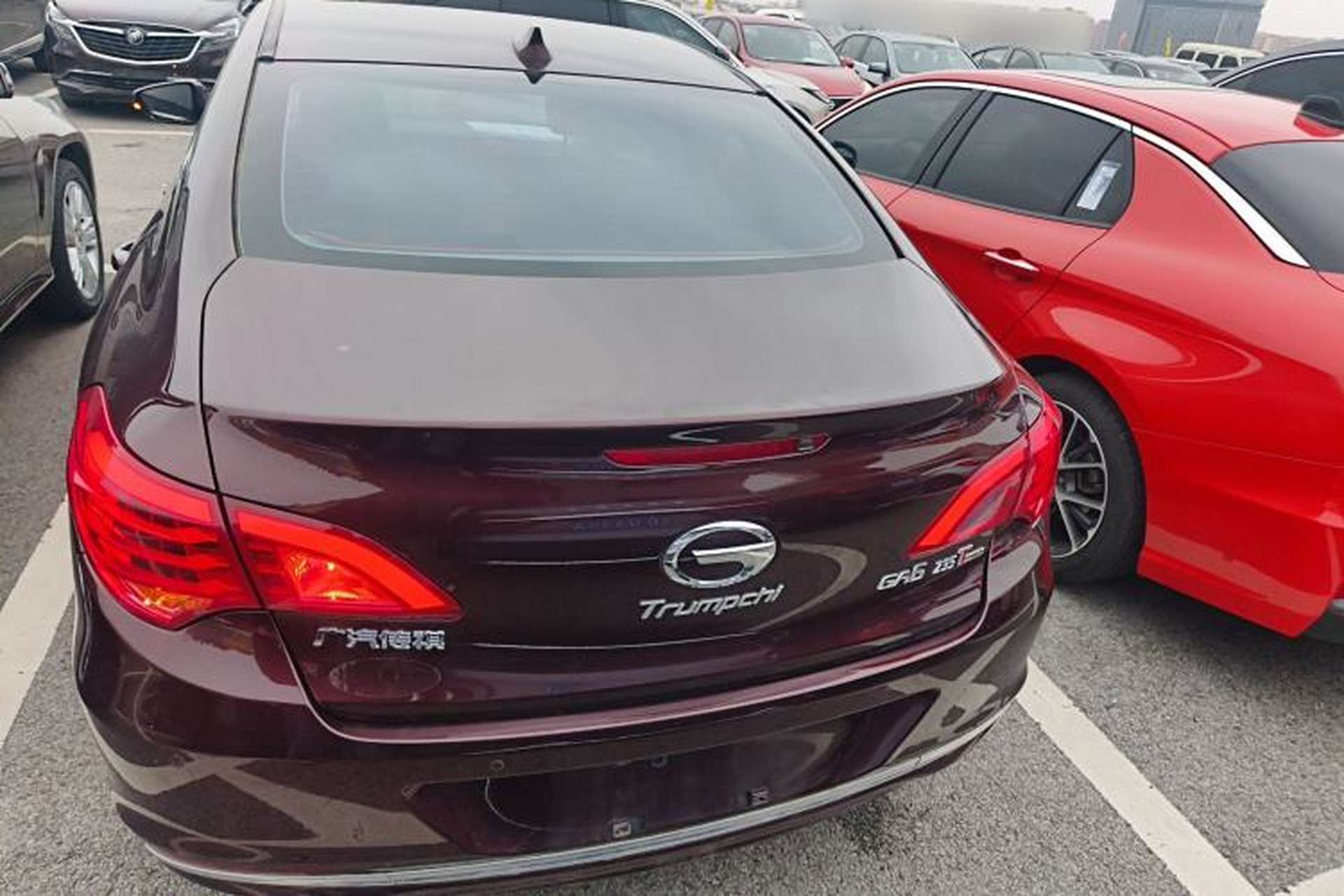 Used GAC Trumpchi GA6 2016 235T DCT Luxury Edition Rear