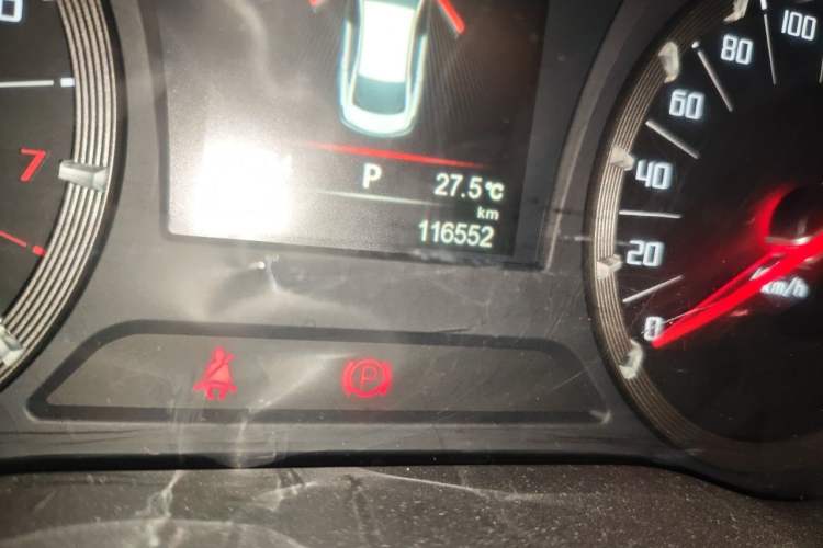 Used GAC Trumpchi GA6 2016 235T DCT Luxury Edition Odometer Close Up