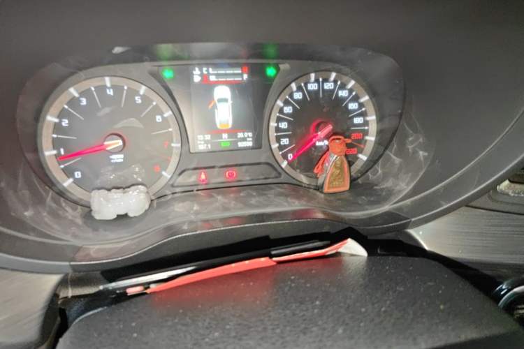 Used GAC Trumpchi GA6 2016 235T DCT Luxury Edition Odometer Close Up