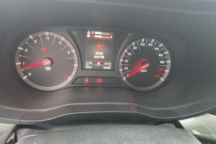 Used GAC Trumpchi GA6 2016 235T DCT Luxury Edition Odometer Close Up