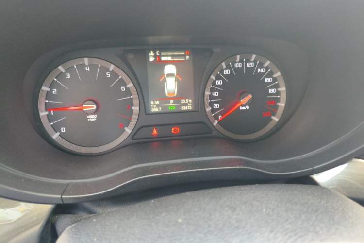 Used GAC Trumpchi GA6 2016 235T DCT Luxury Edition Odometer Close Up