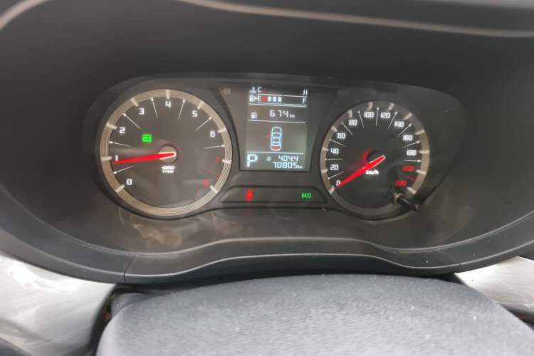 Used GAC Trumpchi GA6 2016 235T DCT Elite Edition Odometer Close Up