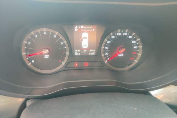 Used GAC Trumpchi GA6 2016 235T DCT Luxury Edition Odometer Close Up