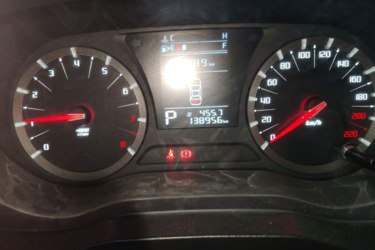 Used GAC Trumpchi GA6 2016 235T DCT Comfort Edition Odometer Close Up