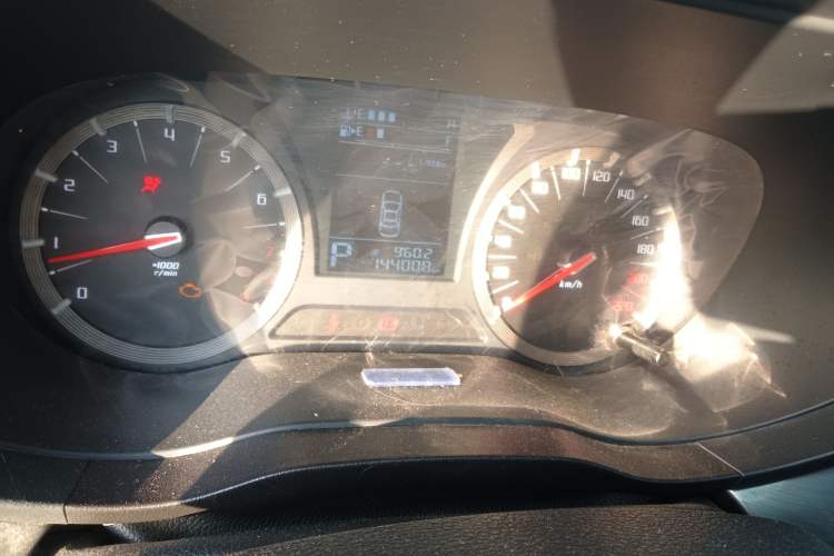 Used GAC Trumpchi GA6 2016 235T DCT Elite Edition Odometer Close Up