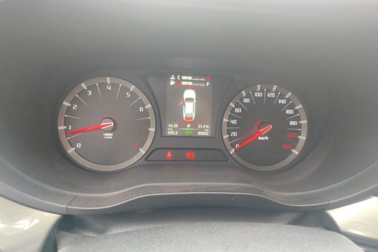 Used GAC Trumpchi GA6 2016 235T DCT Luxury Edition Odometer Close Up