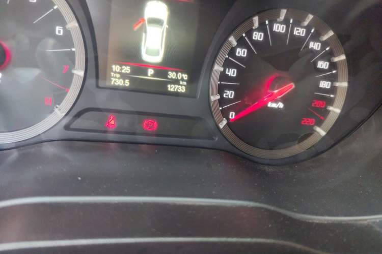 Used GAC Trumpchi GA6 2016 235T DCT Luxury Edition Odometer Close Up