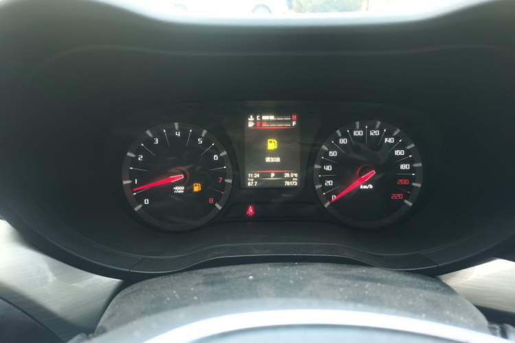 Used GAC Trumpchi GA6 2016 235T DCT Luxury Edition Odometer Close Up