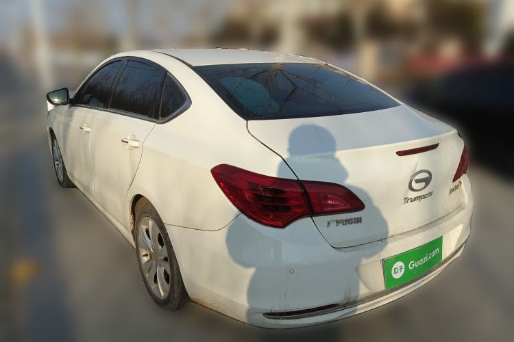 Used GAC Trumpchi GA6 2016 235T DCT Elite Edition Rear Left 45 Deg