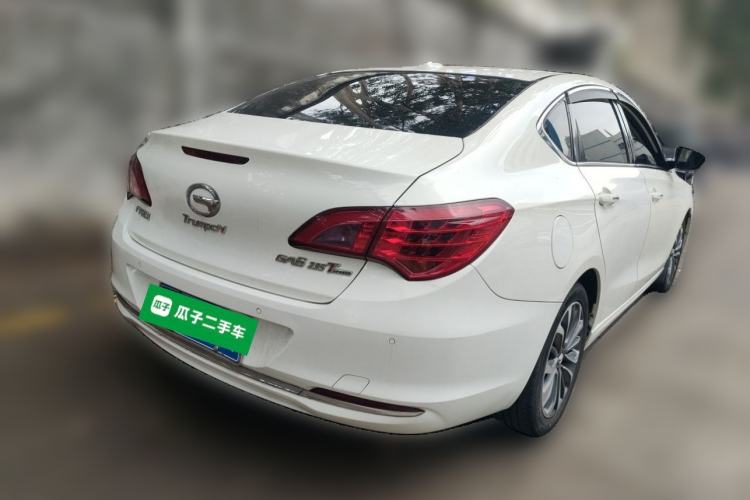 Used GAC Trumpchi GA6 2016 235T DCT Luxury Edition Rear Right 45 Deg