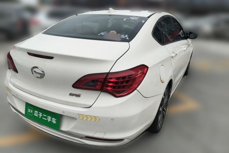 Used GAC Trumpchi GA6 2016 235T DCT Luxury Edition Rear Right 45 Deg