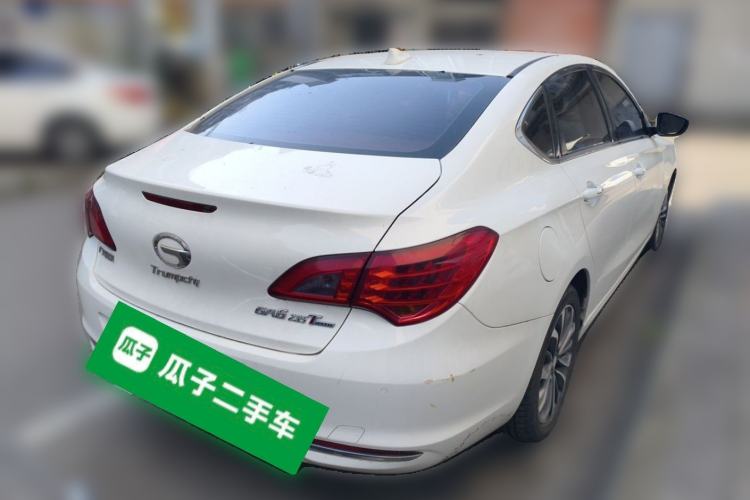 Used GAC Trumpchi GA6 2016 235T DCT Luxury Edition Rear Right 45 Deg