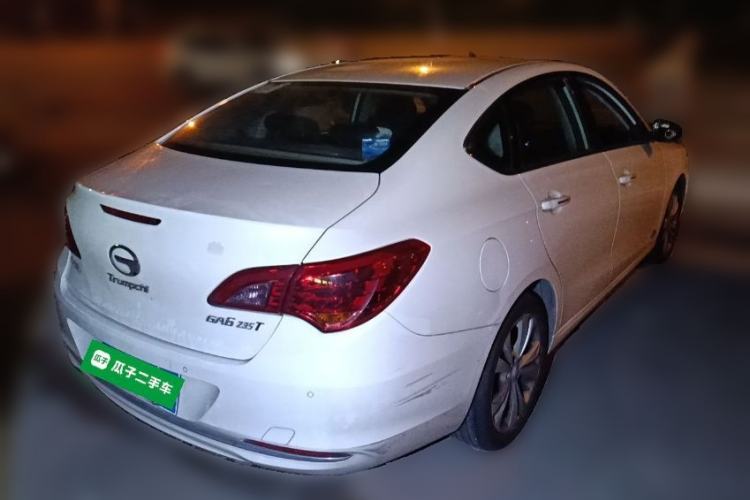 Used GAC Trumpchi GA6 2016 235T Manual Elite Edition Rear Right 45 Deg