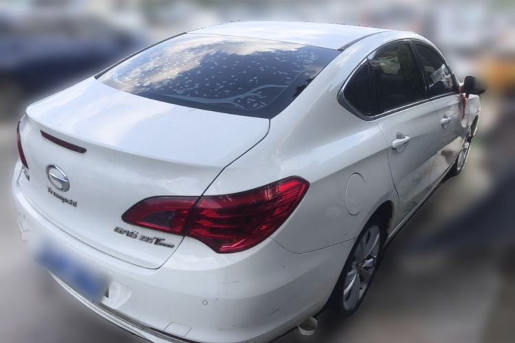 Used GAC Trumpchi GA6 2016 235T DCT Elite Edition Rear Right 45 Deg