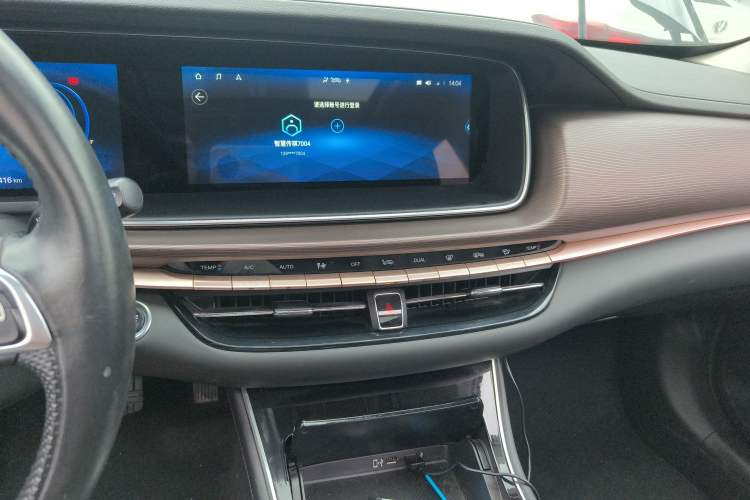 Used GAC Trumpchi GA6 2019 270T Automatic Prestige Edition Audio And AC Panel