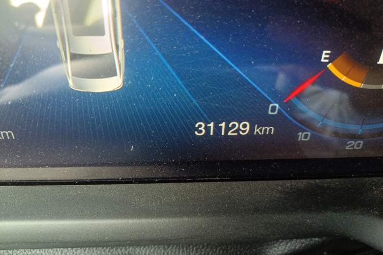 Used GAC Trumpchi GA6 2019 270T Automatic Prestige Edition Odometer Close Up