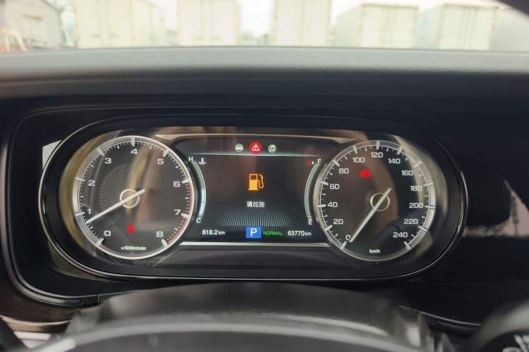 Used GAC Trumpchi GA6 2019 270T Automatic Elite Edition Odometer Close Up
