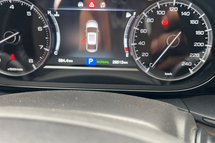 Used GAC Trumpchi GA6 2019 270T Automatic Luxury Edition Odometer Close Up