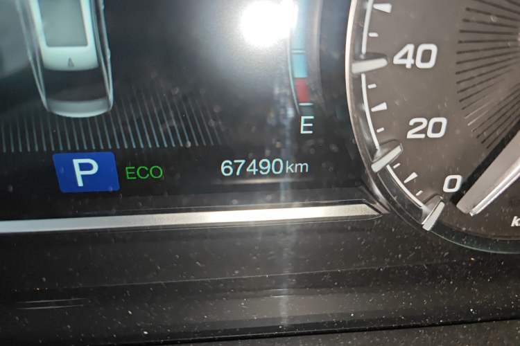 Used GAC Trumpchi GA6 2019 270T Automatic Luxury Edition Odometer Close Up