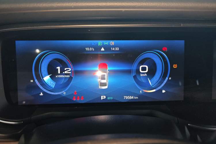 Used GAC Trumpchi GA6 2019 270T Automatic Prestige Edition Instrument Cluster