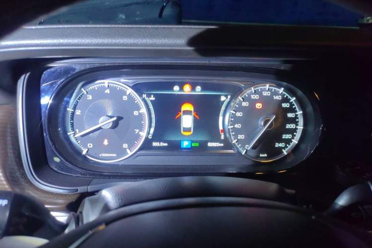 Used GAC Trumpchi GA6 2019 270T Automatic Elite Edition Instrument Cluster