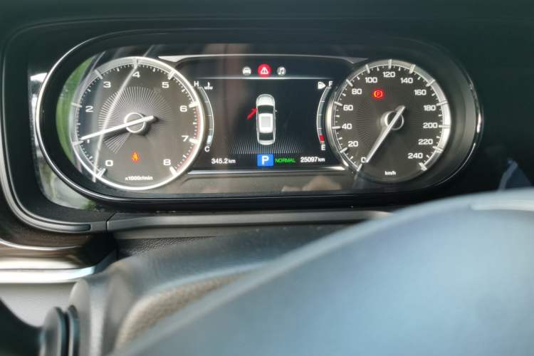 Used GAC Trumpchi GA6 2019 270T Automatic Luxury Edition Odometer Close Up
