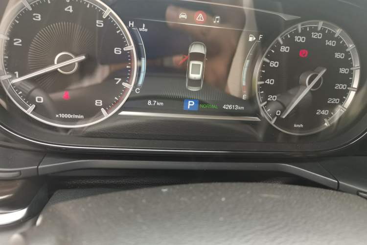 Used GAC Trumpchi GA6 2019 270T Automatic Elite Edition Odometer Close Up