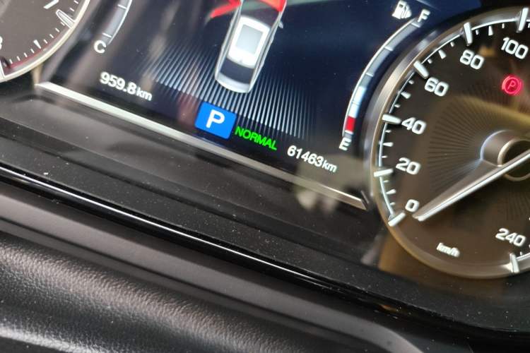 Used GAC Trumpchi GA6 2019 270T Automatic Luxury Edition Odometer Close Up