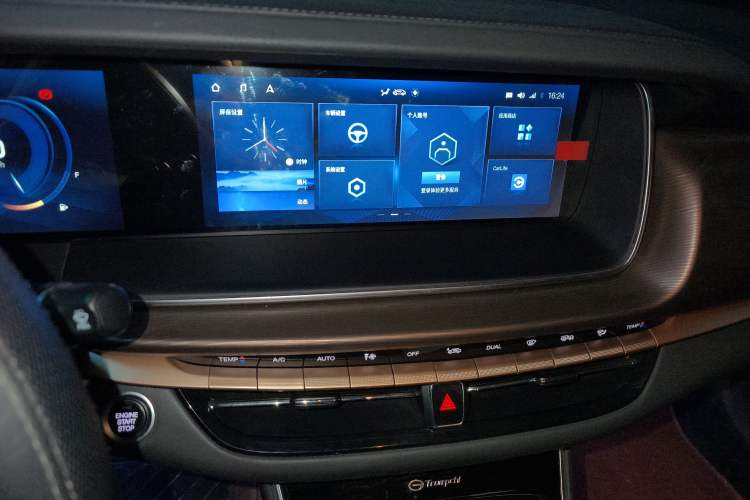 Used GAC Trumpchi GA6 2019 270T Automatic Prestige Edition Audio And AC Panel