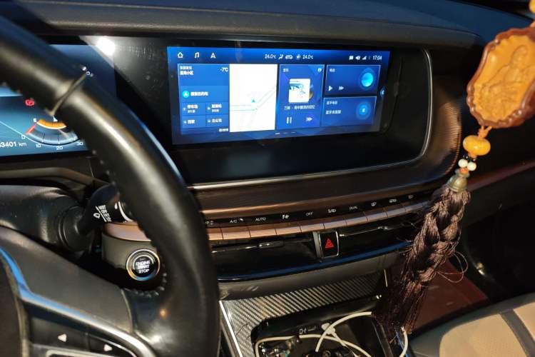 Used GAC Trumpchi GA6 2019 270T Automatic Prestige Edition Audio And AC Panel