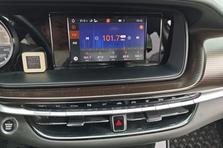 Used GAC Trumpchi GA6 2019 270T Automatic Elite Edition Audio And AC Panel