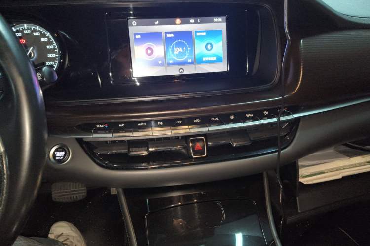 Used GAC Trumpchi GA6 2019 270T Automatic Luxury Edition Audio And AC Panel