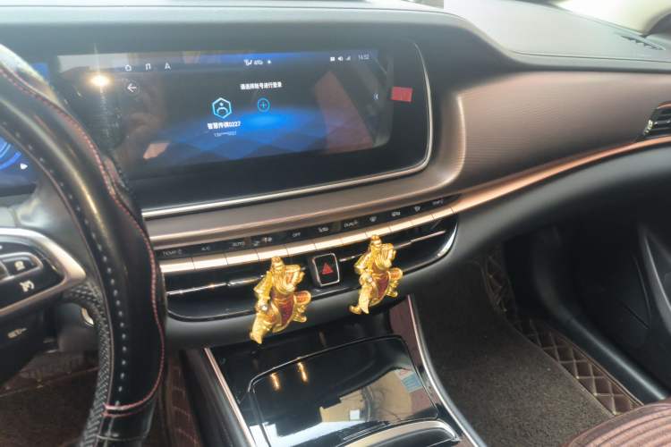 Used GAC Trumpchi GA6 2019 270T Automatic Prestige Edition Audio And AC Panel