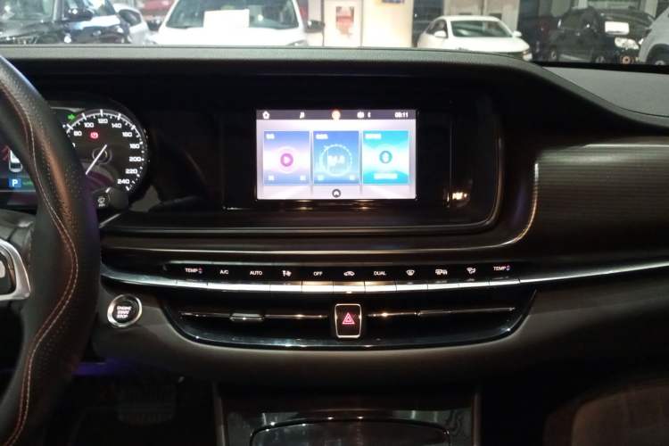 Used GAC Trumpchi GA6 2019 270T Automatic Luxury Edition Audio And AC Panel