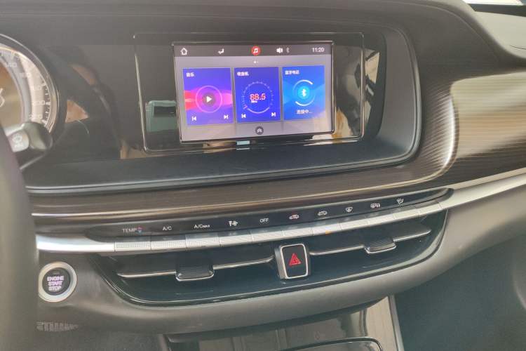 Used GAC Trumpchi GA6 2019 270T Automatic Elite Edition Audio And AC Panel