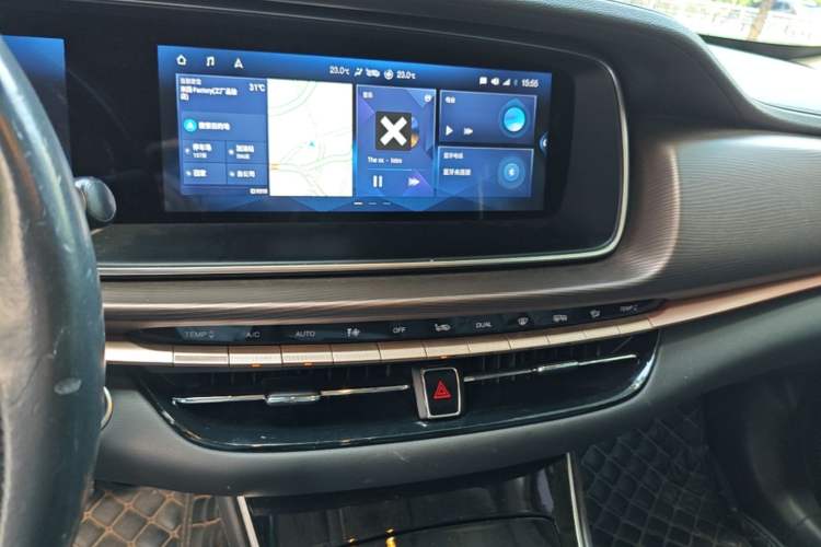 Used GAC Trumpchi GA6 2019 270T Automatic Prestige Edition Audio And AC Panel