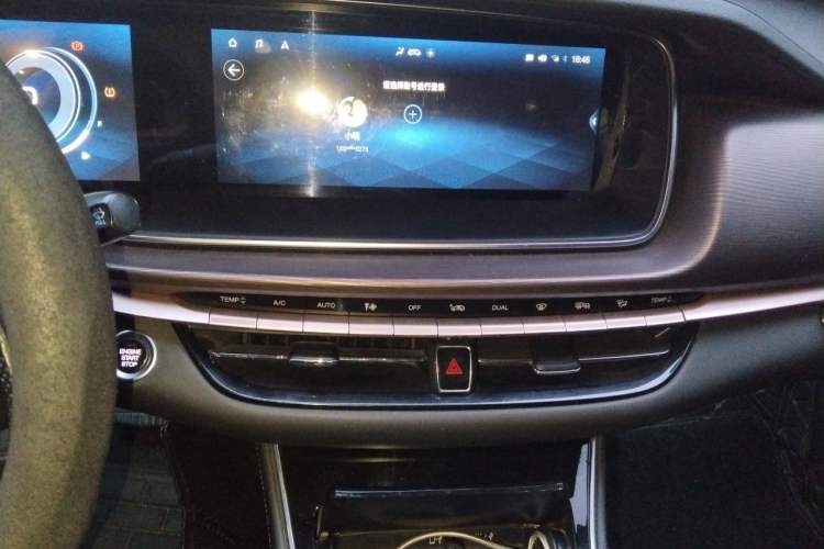 Used GAC Trumpchi GA6 2019 270T Automatic Luxury Edition Audio And AC Panel