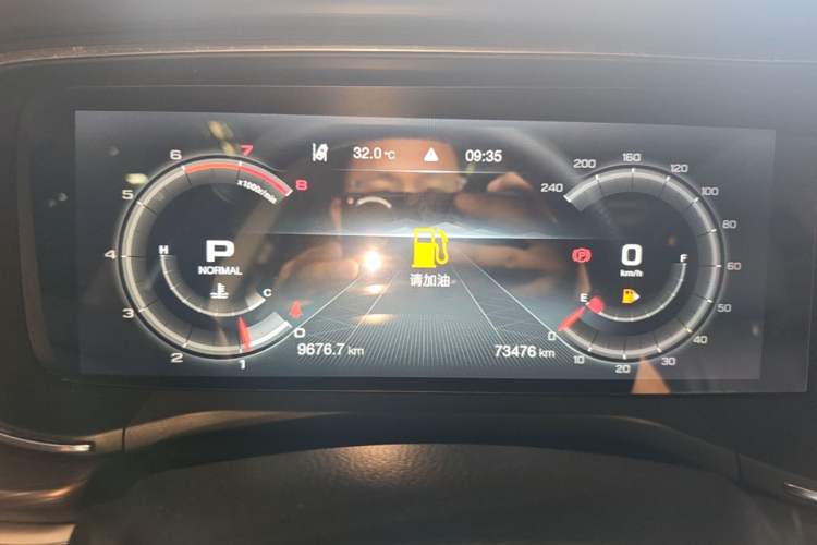 Used GAC Trumpchi GA6 2019 270T Automatic Prestige Edition Instrument Cluster