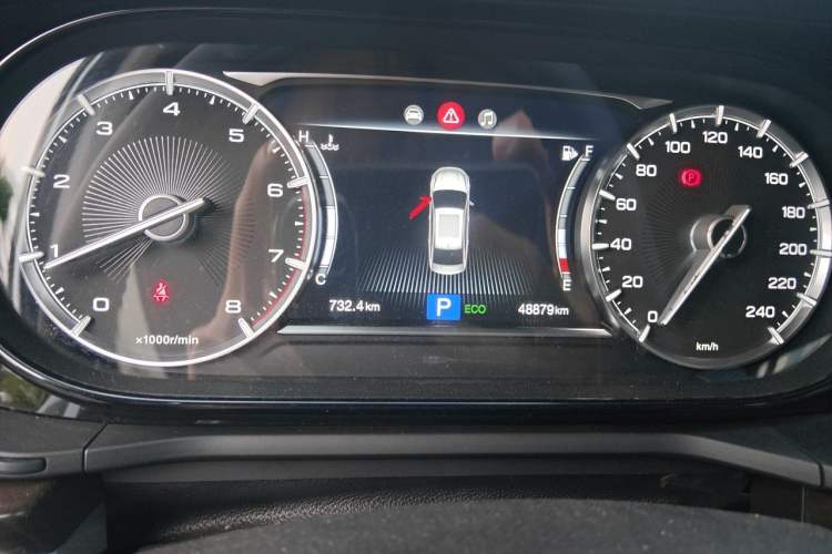 Used GAC Trumpchi GA6 2019 270T Automatic Luxury Edition Instrument Cluster