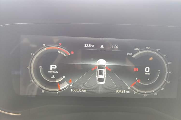 Used GAC Trumpchi GA6 2019 270T Automatic Prestige Edition Instrument Cluster