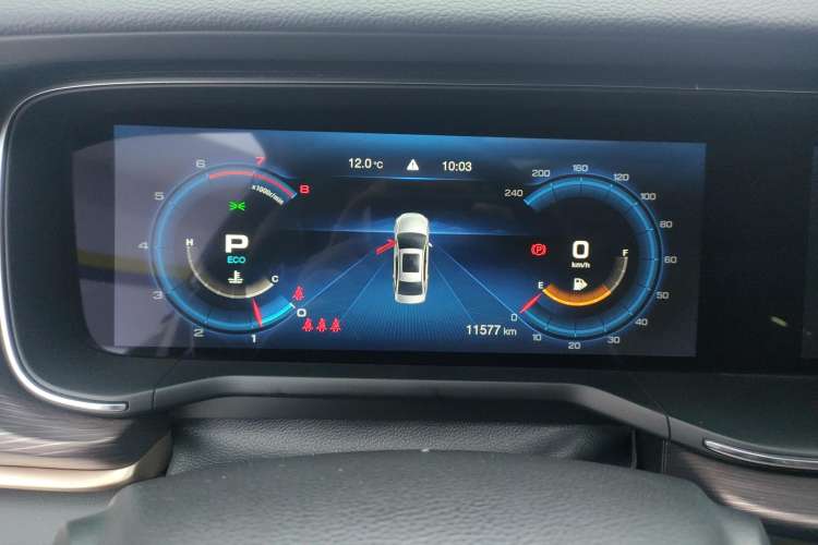 Used GAC Trumpchi GA6 2019 270T Automatic Prestige Edition Instrument Cluster