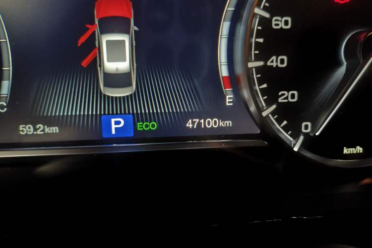 Used GAC Trumpchi GA6 2019 270T Automatic Luxury Edition Odometer Close Up