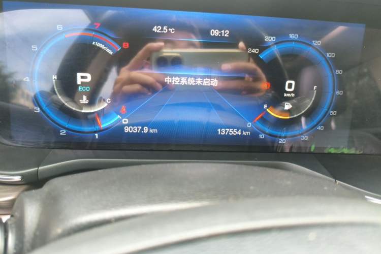 Used GAC Trumpchi GA6 2019 270T Automatic Luxury Edition Odometer Close Up