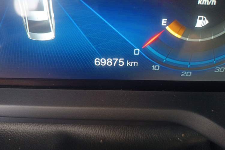 Used GAC Trumpchi GA6 2019 270T Automatic Prestige Edition Odometer Close Up