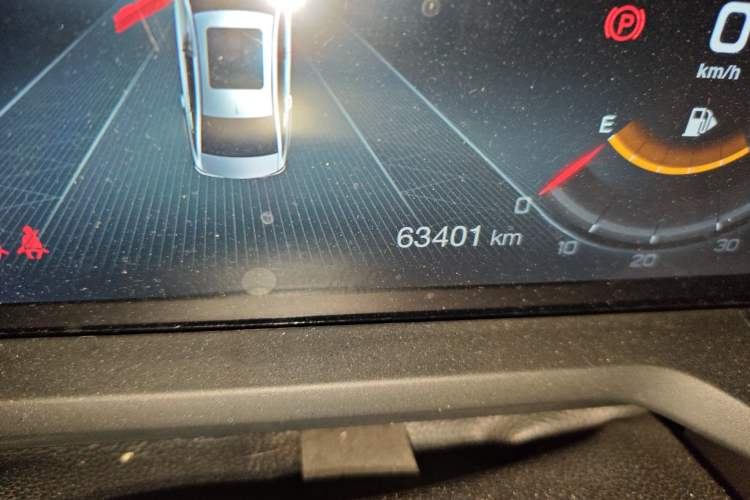 Used GAC Trumpchi GA6 2019 270T Automatic Prestige Edition Odometer Close Up