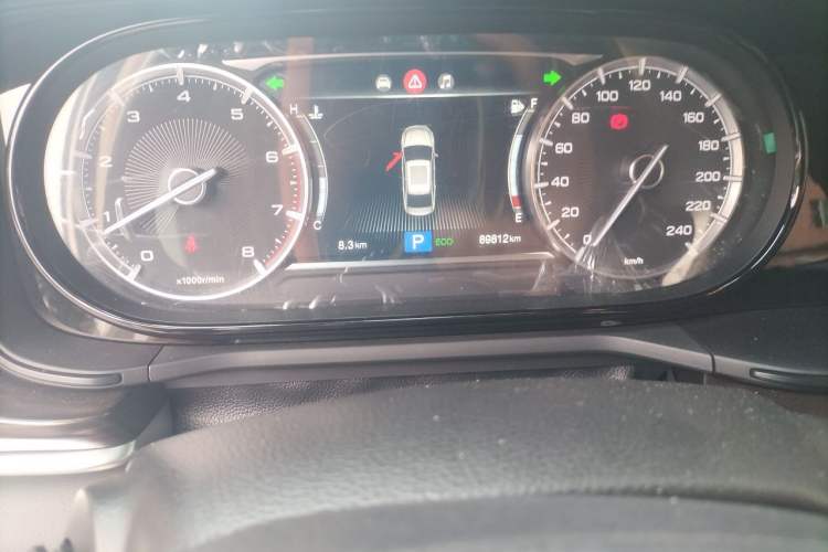 Used GAC Trumpchi GA6 2019 270T Automatic Luxury Edition Odometer Close Up