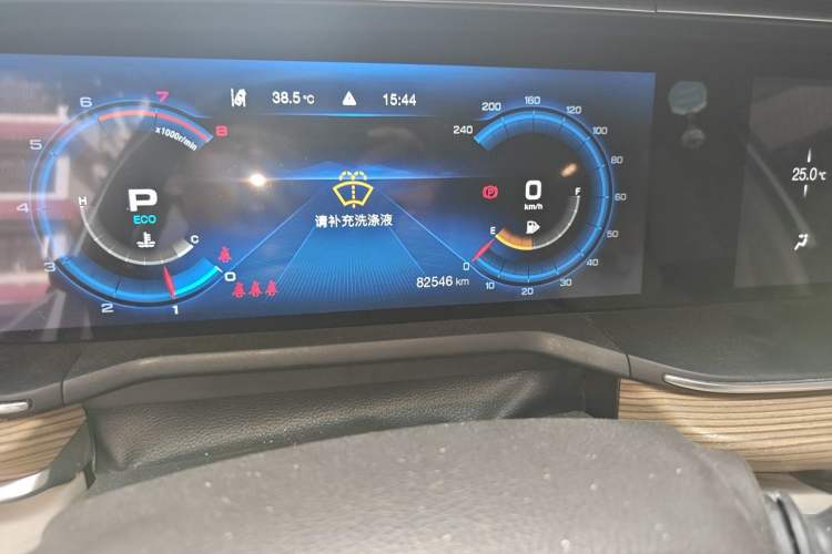 Used GAC Trumpchi GA6 2019 270T Automatic Luxury Edition Odometer Close Up