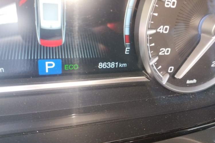 Used GAC Trumpchi GA6 2019 270T Automatic Luxury Edition Odometer Close Up